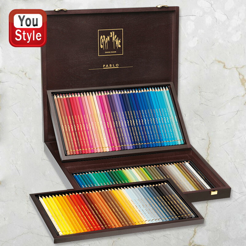 スプラカラー カランダッシュ CARAN D'ACHE パブロ PABLO 油性色鉛筆
