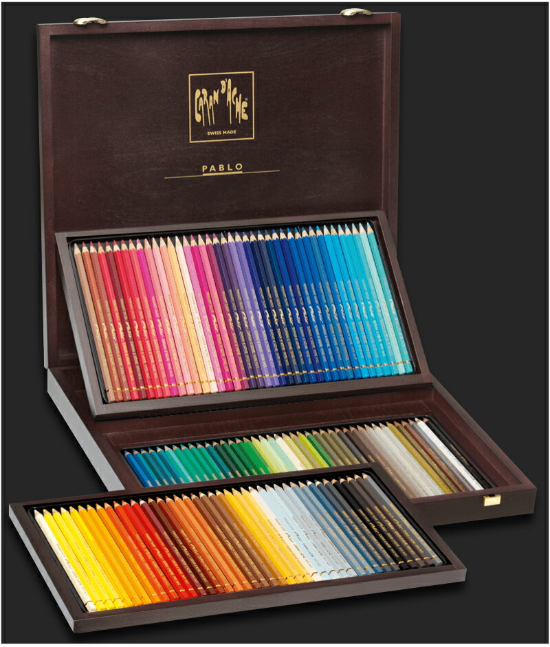 スプラカラー カランダッシュ CARAN D'ACHE パブロ PABLO 油性色鉛筆