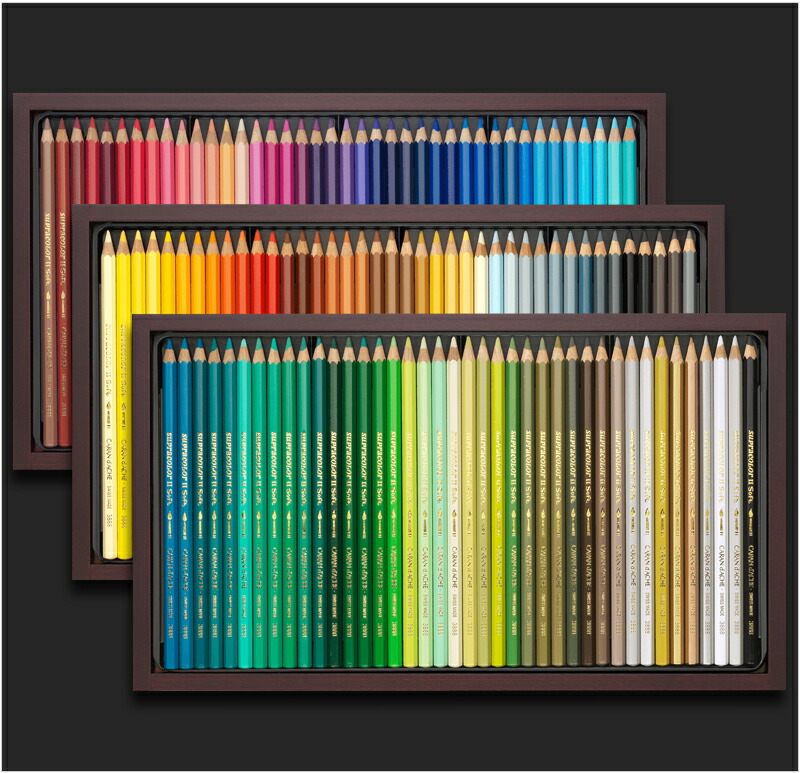 スプラカラー カランダッシュ CARAN D'ACHE パブロ PABLO 油性色鉛筆