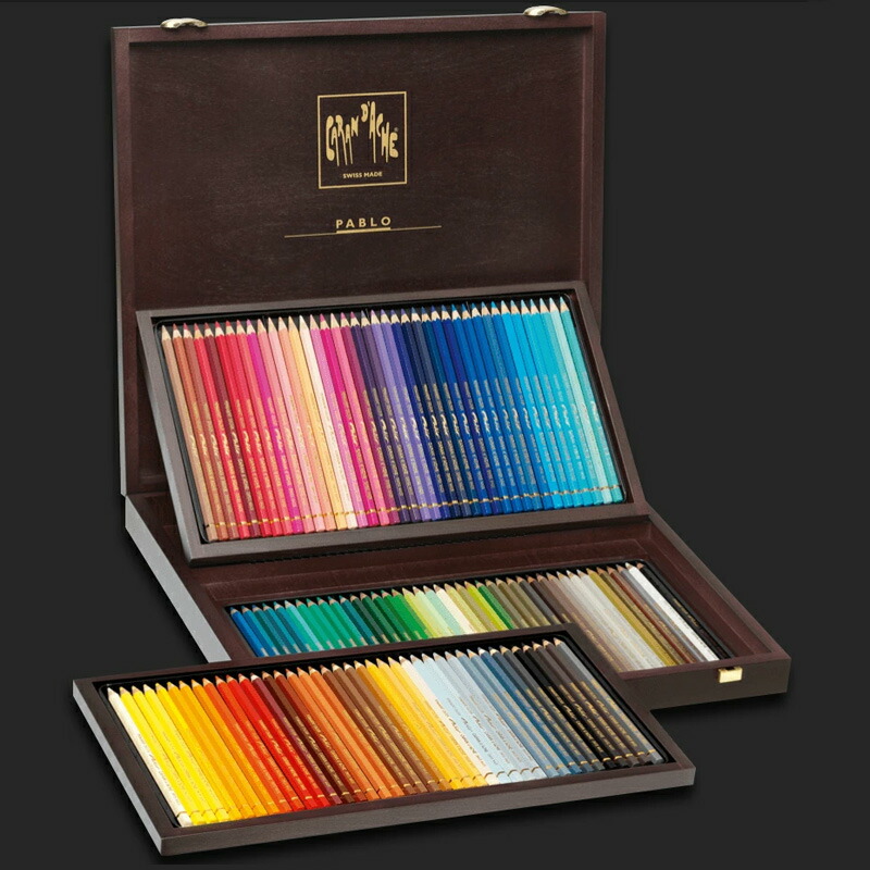 スプラカラー カランダッシュ CARAN D'ACHE パブロ PABLO 油性色鉛筆