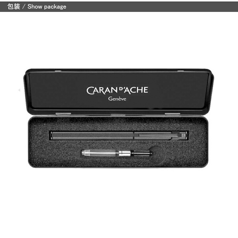 CARAN d'ACHE（カランダッシュ） 万年筆 ブラックエディション 849