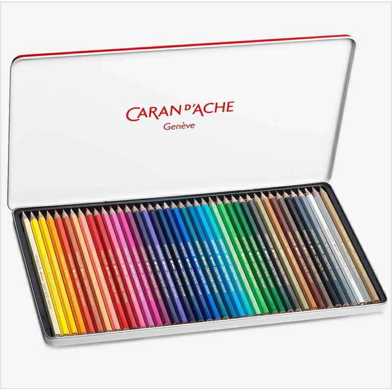 CARAN d'ACHE カランダッシュ D'ACHE 水溶性色鉛筆 スイスカラー