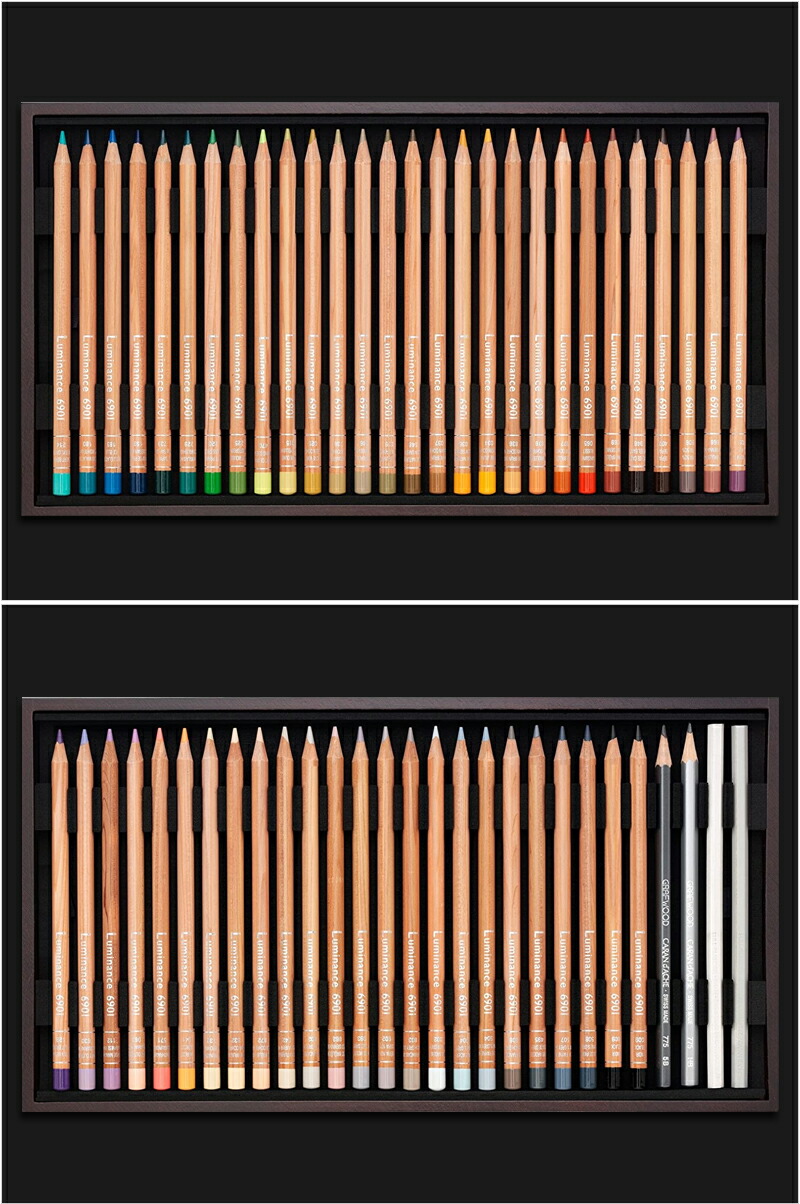 CARAN d'ACHE カランダッシュ D'ACHE 油性色鉛筆 ルミナンス 76