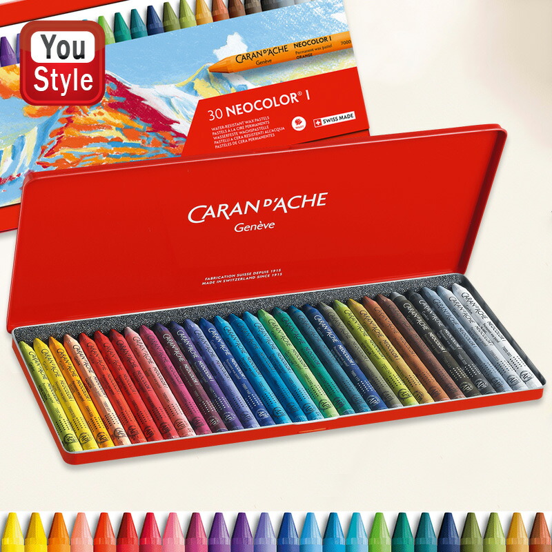カランダッシュ Caran d'Ache ネオカラーⅡ 30色 水溶性パステル CARAN d'ACHE カランダッシュ D'ACHE ネオカラーI 油性パステル