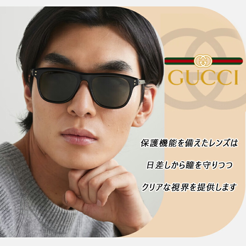 週末特価‼️GUCCI サングラス　ブラウン　ケースメガネ拭き付き GUCCIサングラス ブラウン系 レンズ ケース付き グッチ - メルカリ