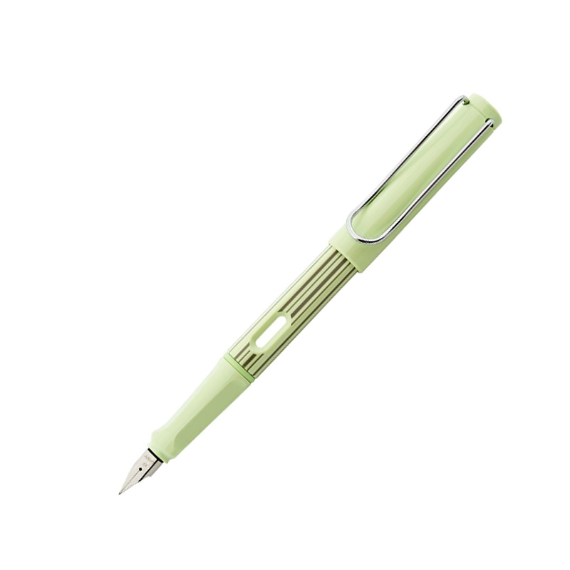 在庫一掃 赤字セール ラミー LAMY 万年筆 限定品 限定2021 サファリ ドット / ハート / ストライプ スチールペン先 全4色｜youstyle-pen｜10