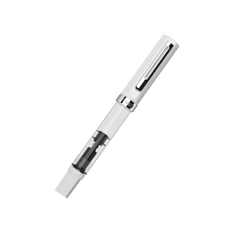 ツイスビー TWSBI 万年筆 ECO エコ 極細字 EF/細字 F/中字 M 1.1mm パステルブルー ピーチピンク ホワイト ブラック  ピーチピンク ギフト プレゼント