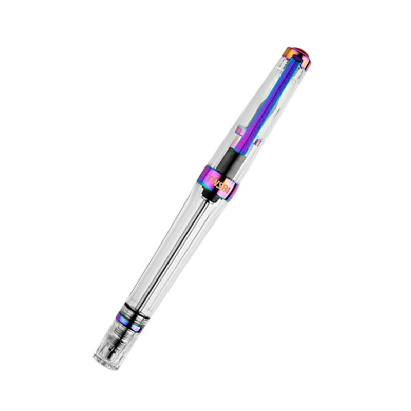 ツイスビー TWSBI 吸入式 万年筆 VAC 700R ステンレススチールペ ン 先 アイリス 極細字 EF 細字 F 中字 M 太字 B ギフト  プレゼント