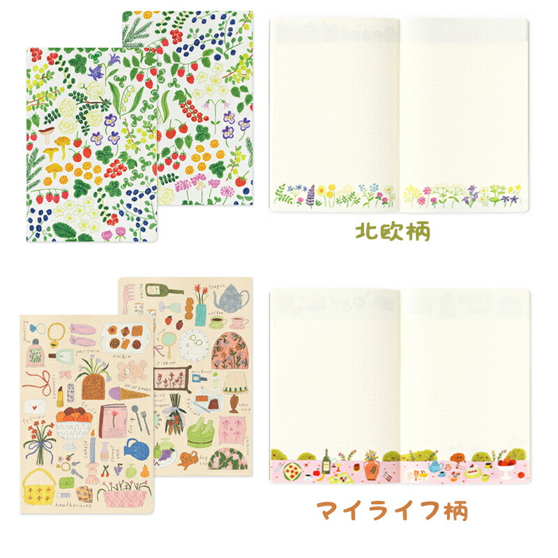 MIDORI（ミドリ） ゆるログ ドット方眼のノート B6 15352006 /15353006