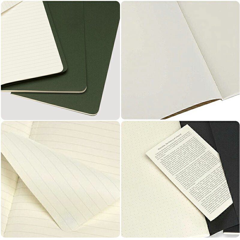MOLESKINE モレスキン ノート カイエ ジャーナル 3冊セット Cahiers 80