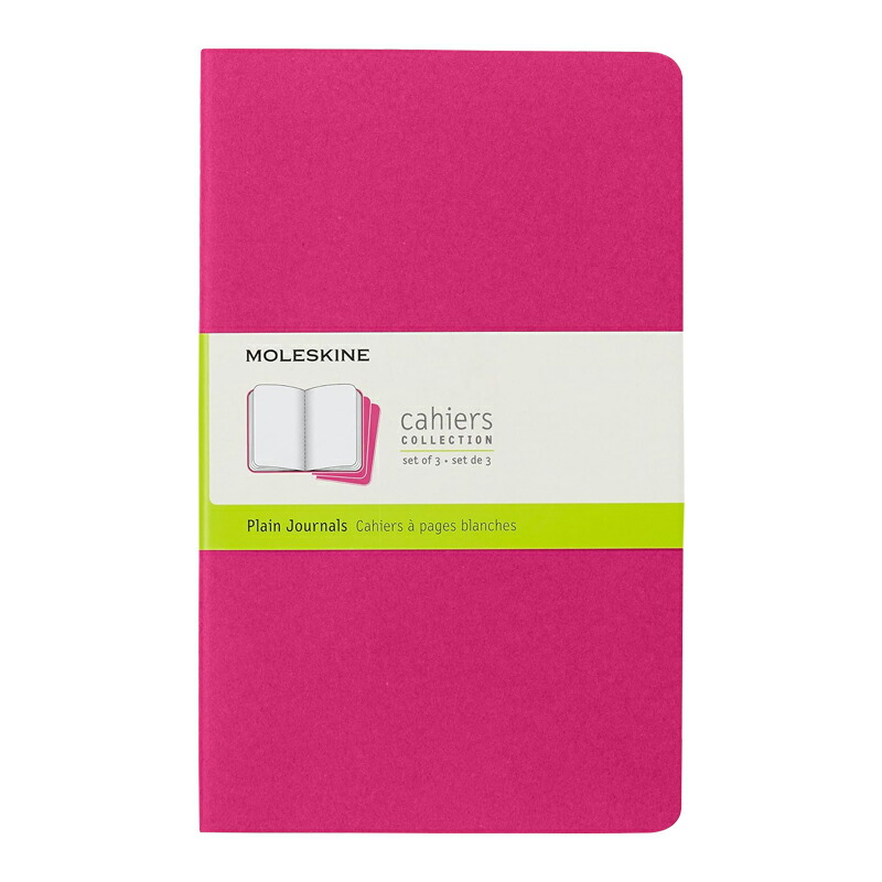 MOLESKINE（モレスキン） ノート カイエ ジャーナル 3冊セット Cahiers