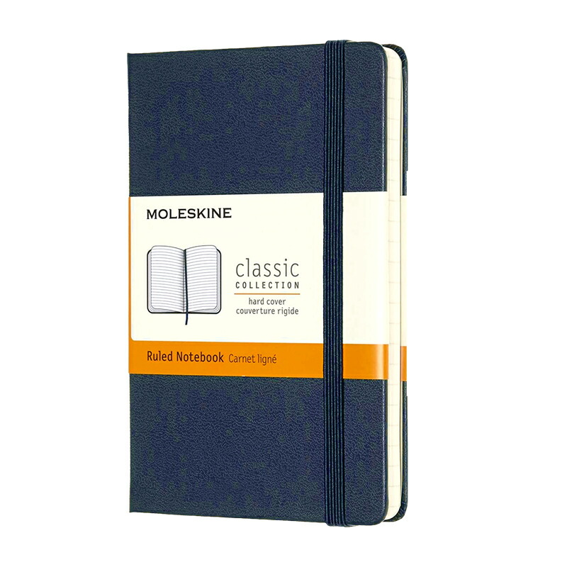 モレスキン MOLESKINE ノートブック クラシック ハードカバー ポケット 手帳 横罫 方眼 ドット 全7色｜youstyle-pen｜03