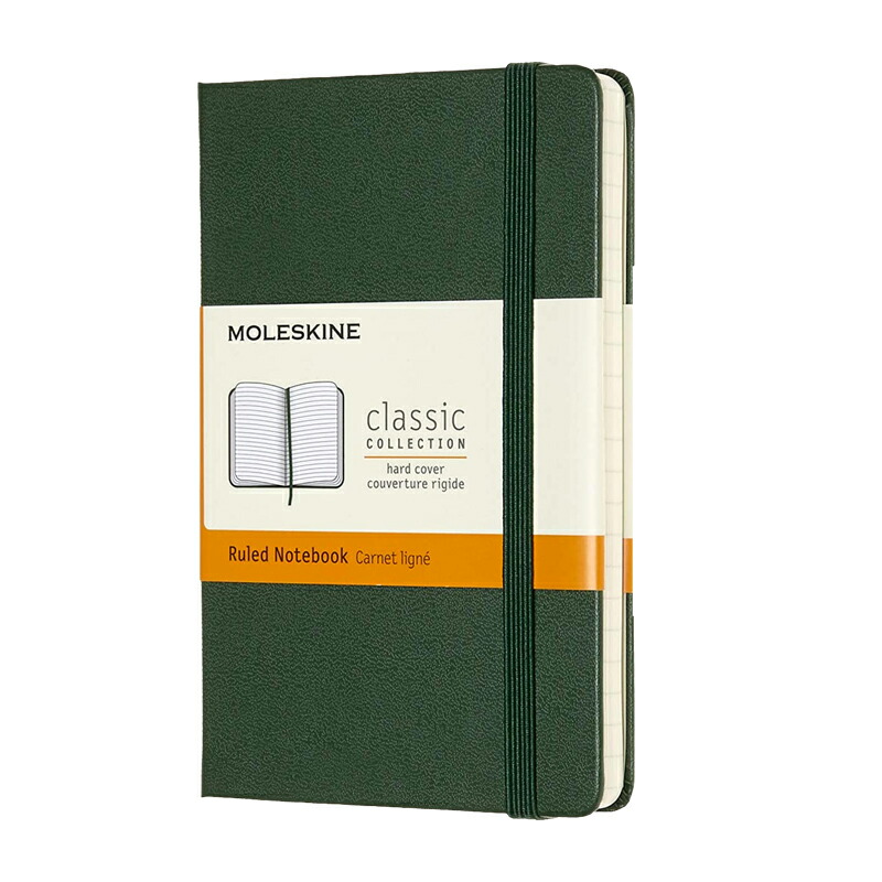 モレスキン MOLESKINE ノートブック クラシック ハードカバー ポケット 手帳 横罫 方眼 ドット 全7色｜youstyle-pen｜07