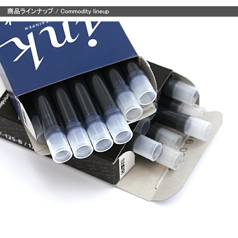 PILOT（パイロット） 万年筆用カートリッジインク 全4色 12本 水性染料
