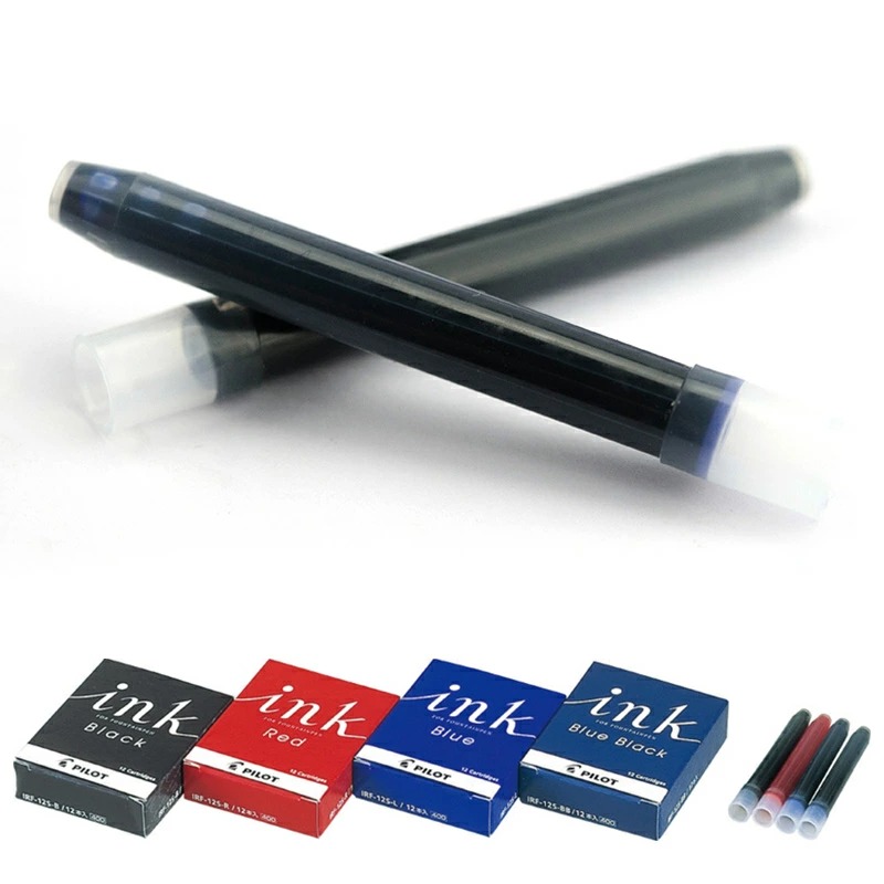 PILOT（パイロット） 万年筆用カートリッジインク 全4色 12本 水性染料