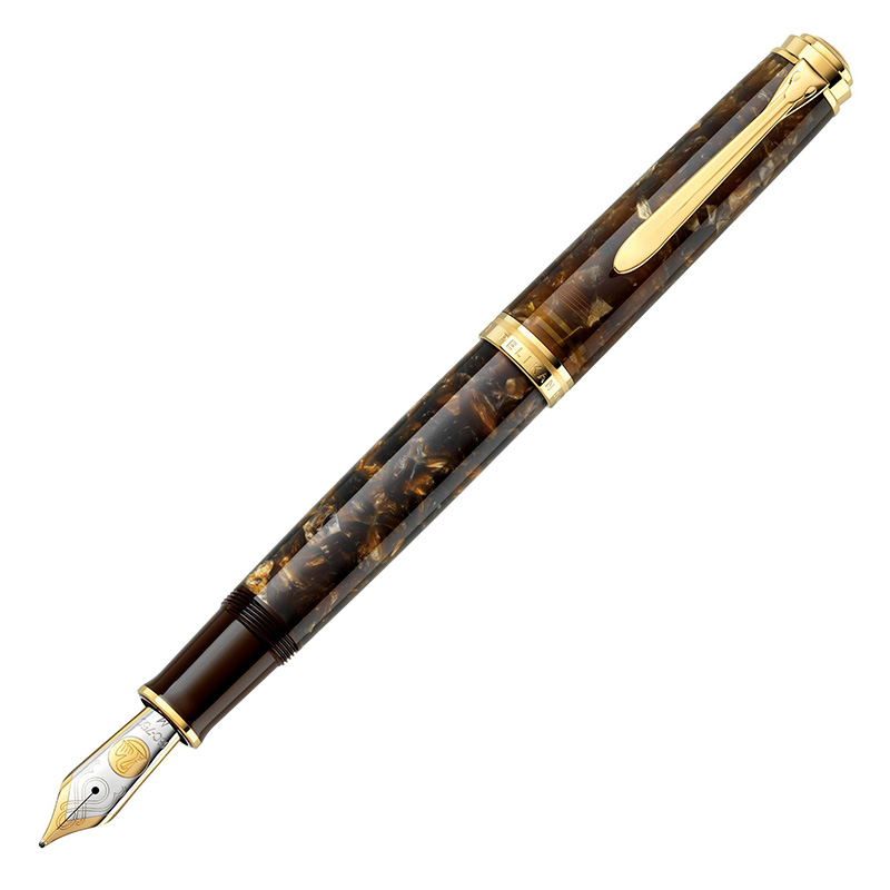 【2024年6月発売予定・予約受付中】 【限定品】ペリカン PELIKAN スーベレーン M1000 ルネサンスブラウン 18K EF/F/M  特別生産品