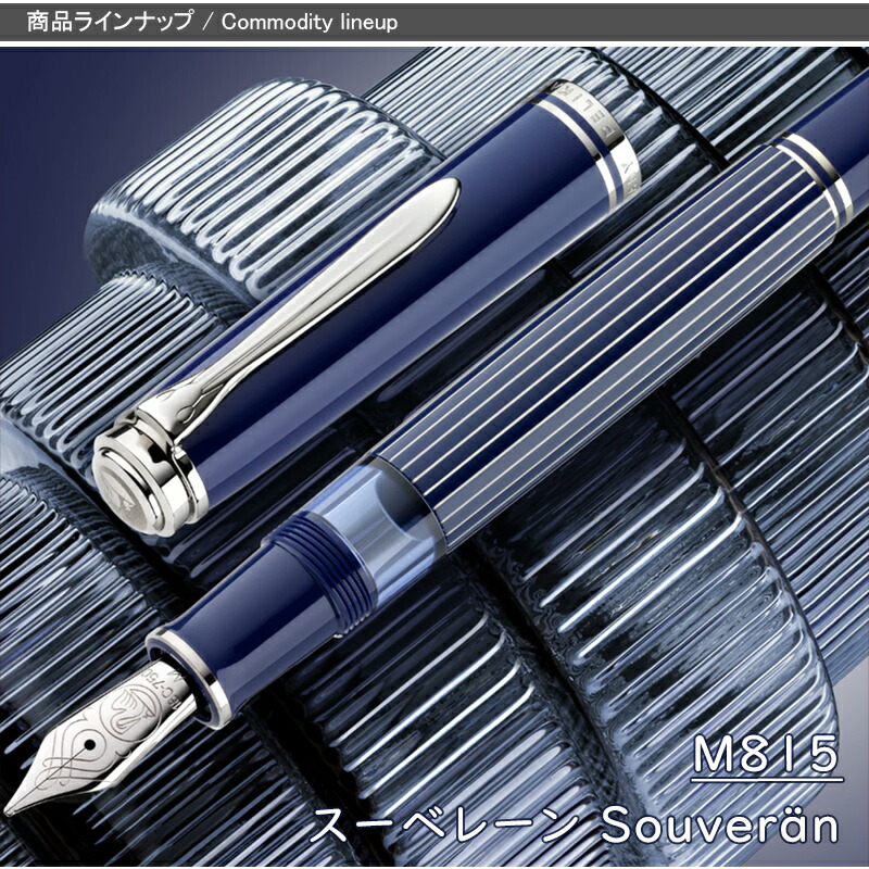 Pelikan（ペリカン） 万年筆 特別生産品 スーベレーン M815 メタル