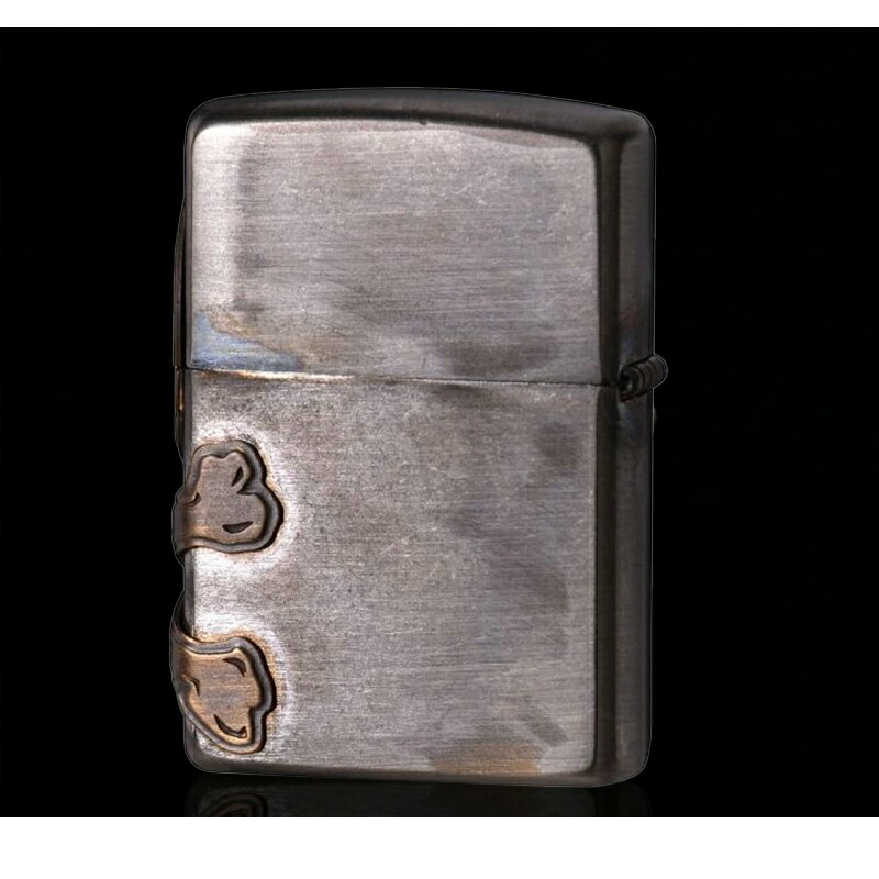 ZIPPO（ジッポー） ライター オリジナル アンティークブラス 3面加工