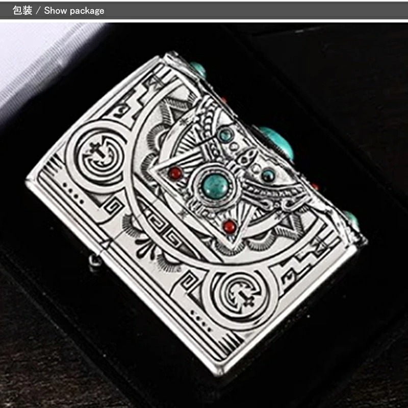 ZIPPO（ジッポー） オイルライター インディアンスピリット 両面加工