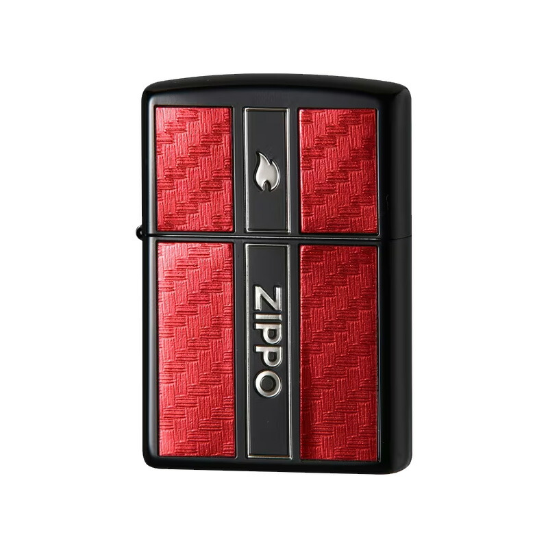 zippo ジャグラー カーボン 特殊加工 レッド 両面デザイン 2023年製 ZIPPO ジッポー ライター カーボン2 両面エッチング 銀サシ