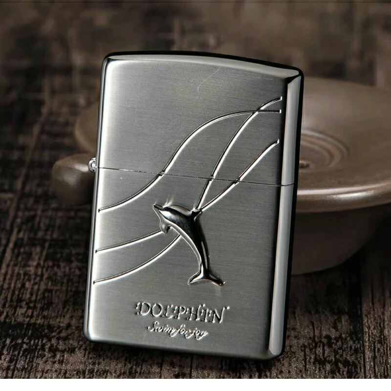 ZIPPO ジッポー ライター Dolphin Metal ドルフィン