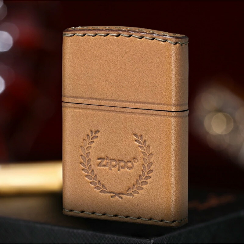 ZIPPO ジッポーZIPPO ライター オリジナル 本革手縫い 革巻き
