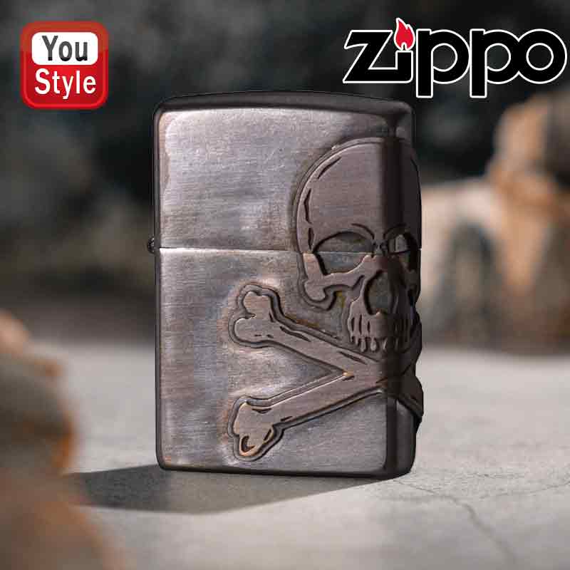 ZIPPO（ジッポー） ライター オリジナル アンティークブラス 3面加工
