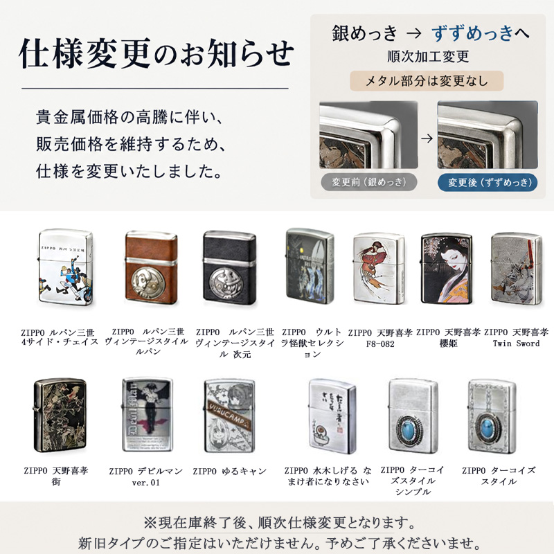 ZIPPO（ジッポー） ライター CHARACTER ルパン三世 6点ギフトセット