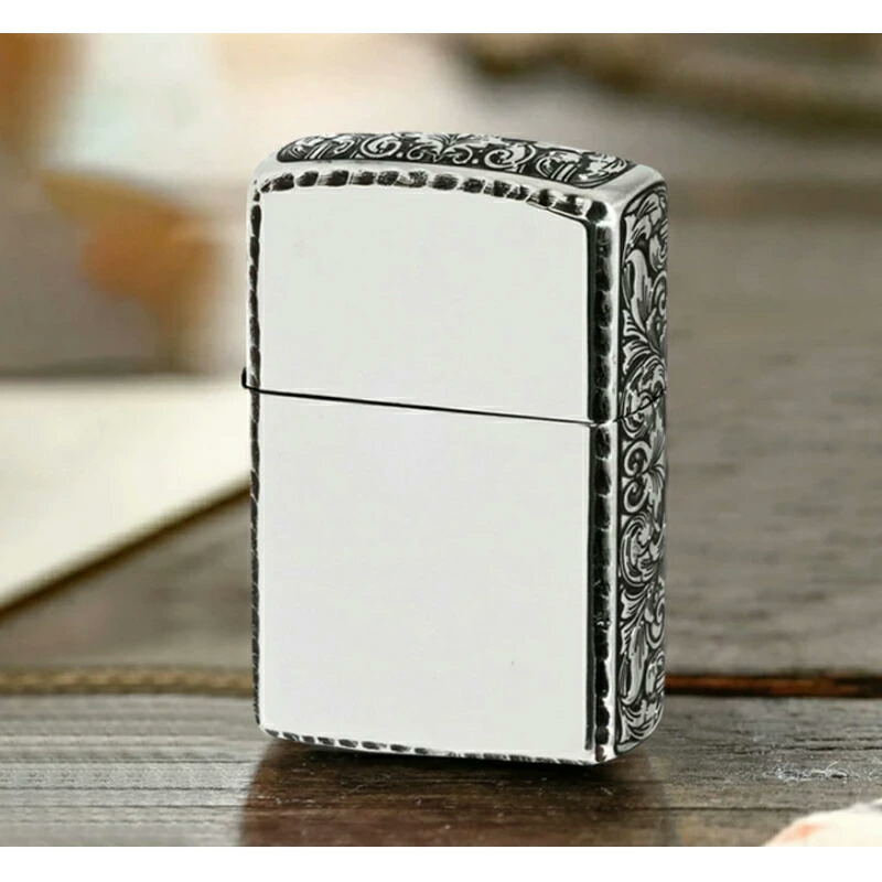 ZIPPO 名入れ ライタージッポー ARMOR アーマー エッチング 三面