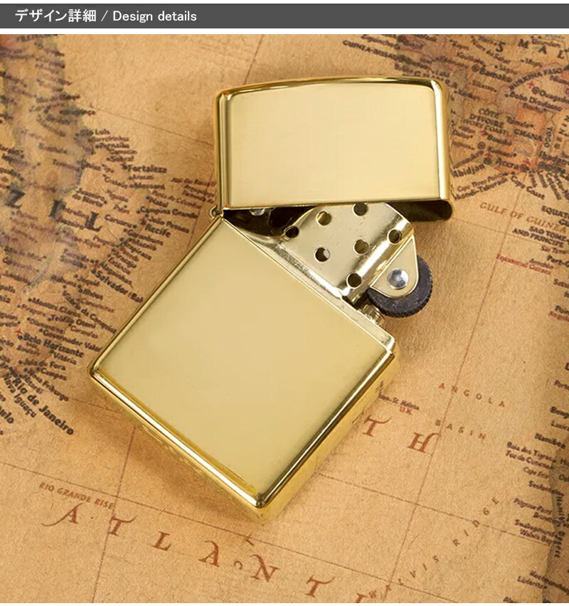ZIPPO（ジッポー） ライター スタンダード ブラスサテーナ 204B