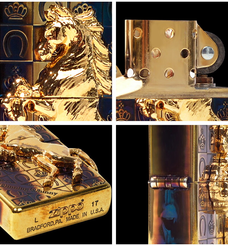 ZIPPO ジッポー ライター 馬 ウィニングウィニー グランド