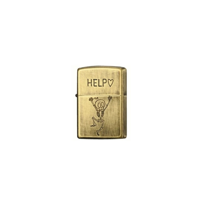 スカル（ZIPPO） ジッポー ZIPPO ユーズド スカル USED FINISH