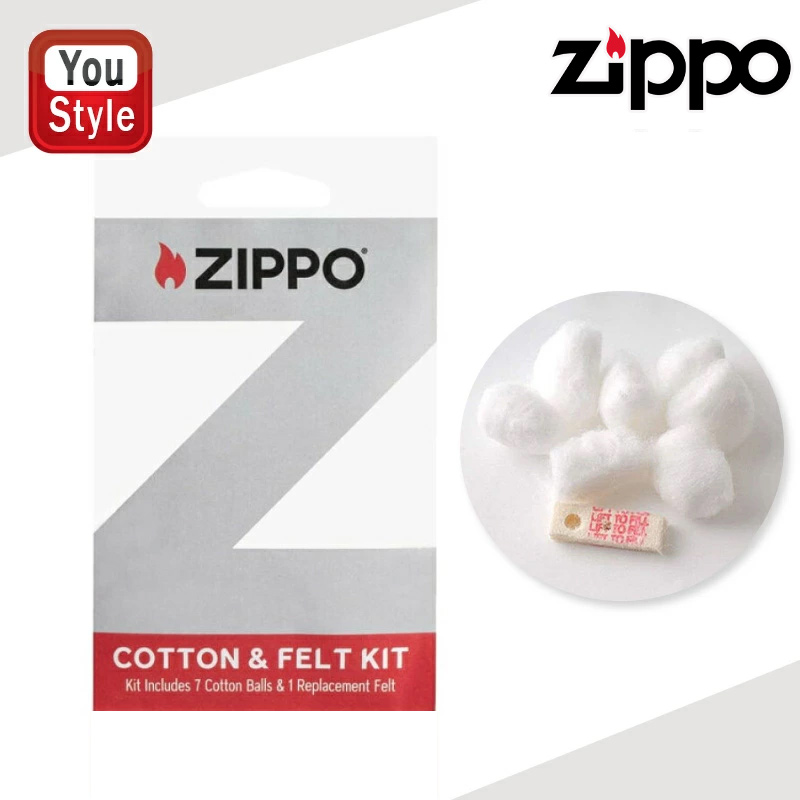 ZIPPO（ジッポー） 交換用コットン&フェルト オイルライター用綿