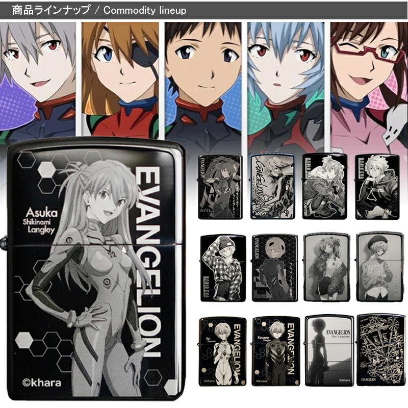 エヴァンゲリオン Zippo風ライター 10個セット 未使用② ZIPPO（ジッポー） ライター オリジナル 新世紀エヴァンゲリオン