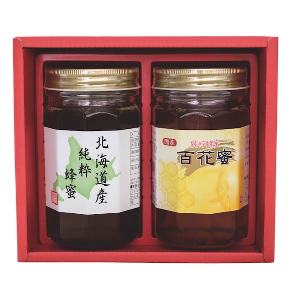 はちみつ詰め合わせ HK-50 （450g×2） 】 藤井養蜂場 国産 蜂蜜 純粋