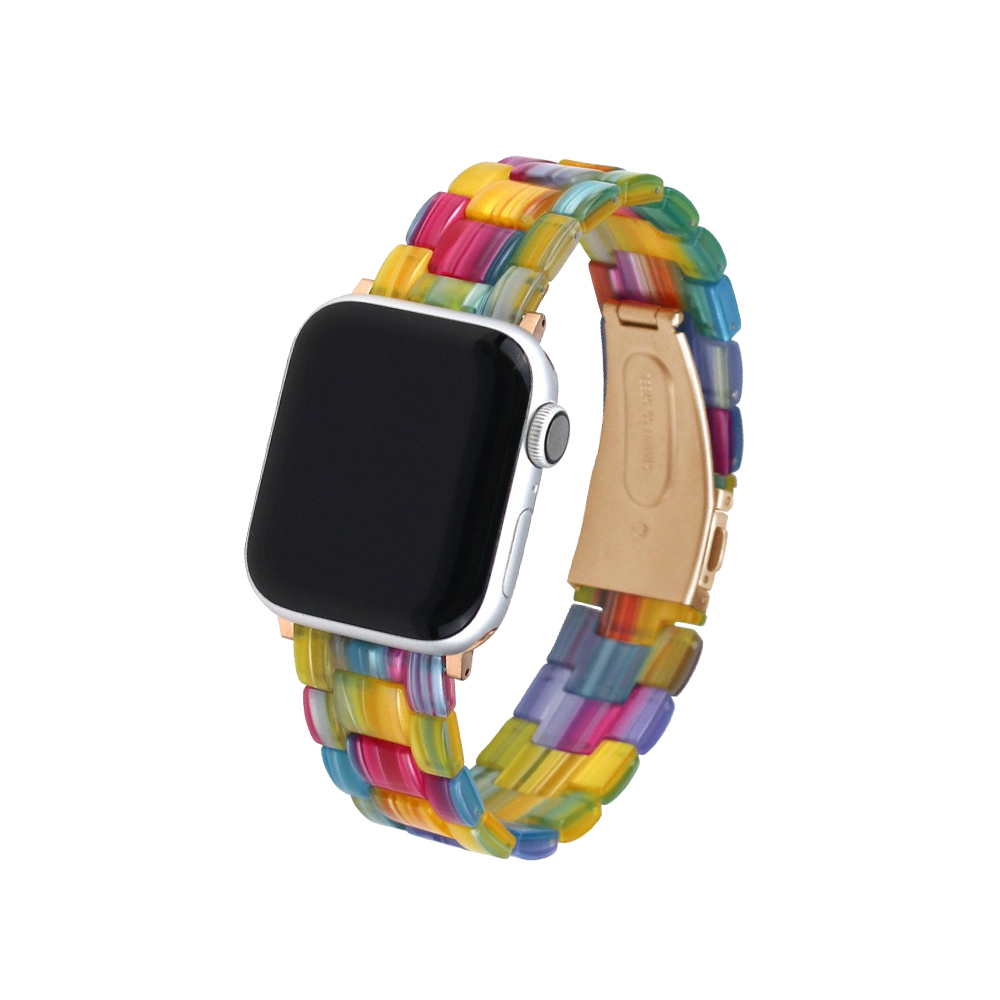 apple watch バンド アップルウォッチ ベルト べっ甲 大理石 41mm 45mm