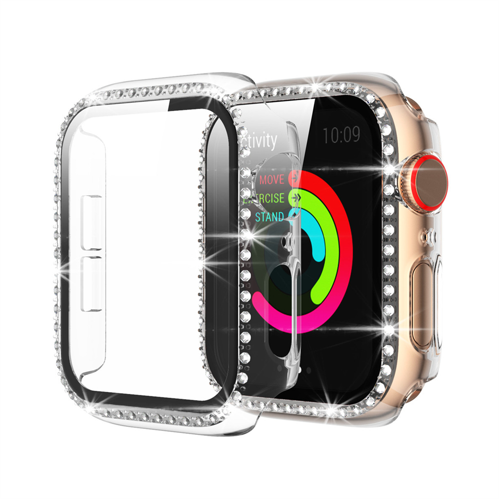 Apple watch カバー ケース アップルウォッチ キラキラ 保護ケース 38mm 40mm 42mm 44mm 45mm 41mm 全面保護  耐衝撃 apple watch SE :250260-250283:youtatsu 通販 