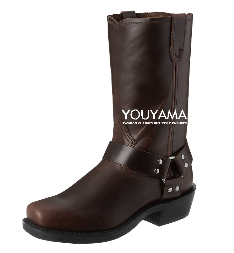 バイクブーツ メンズ ブーツ エンジニアブーツ ロング丈 ミリタリー