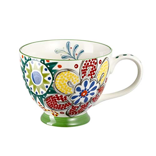 絵画。原画【コーヒーカップの熊ちゃんは喜んでコーヒーを飲みます】 クマダさんのどんぐりコーヒー』イベントのお知らせ♪ ｜ アリス館