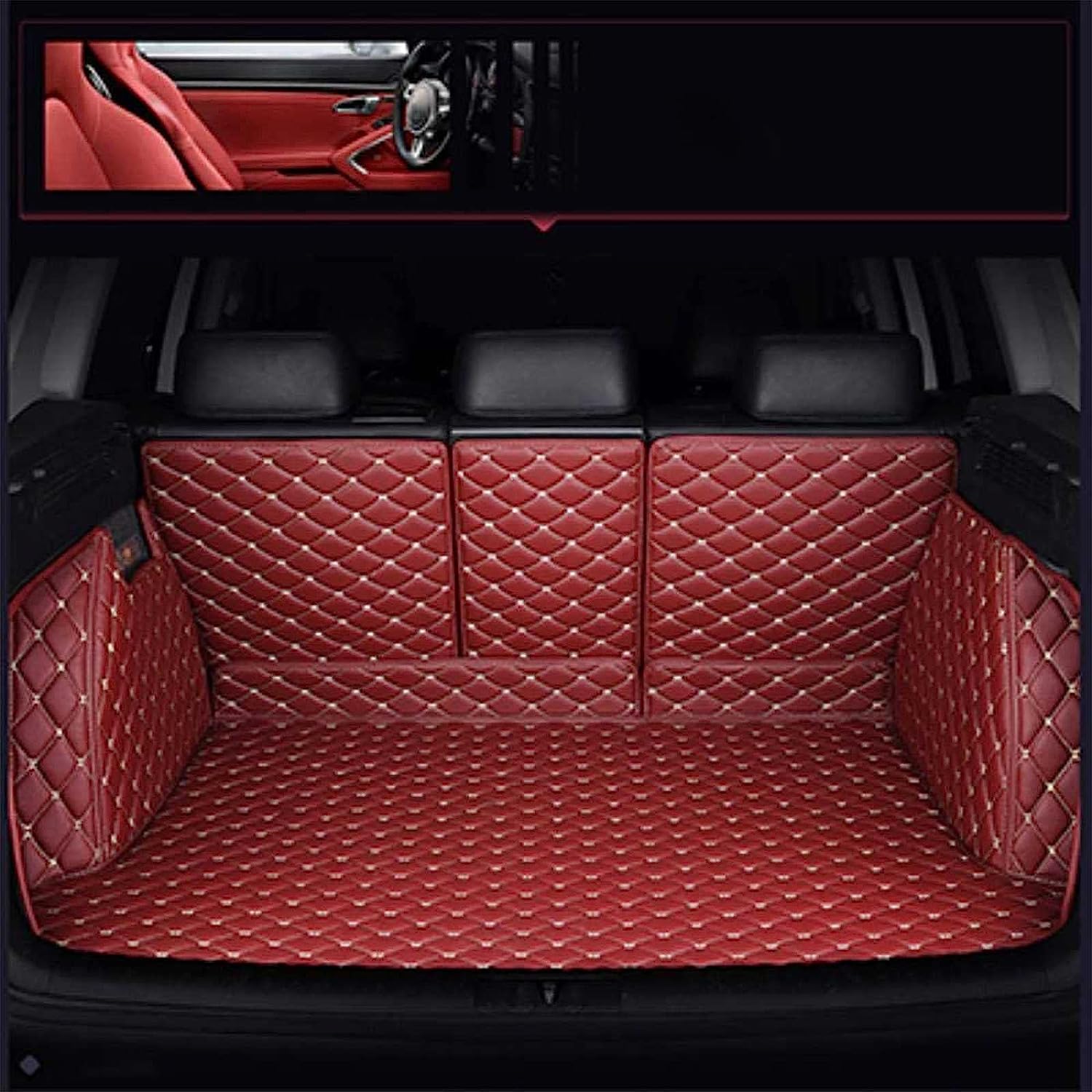 カスタム 車の トランクマット ジープラングラーJK 4ドア2011-2017 に