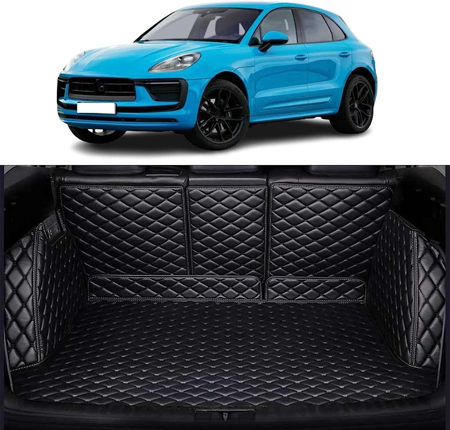 カスタム 車のトランクマット ポルシェ マカン2014-2022に適用 3Dフル