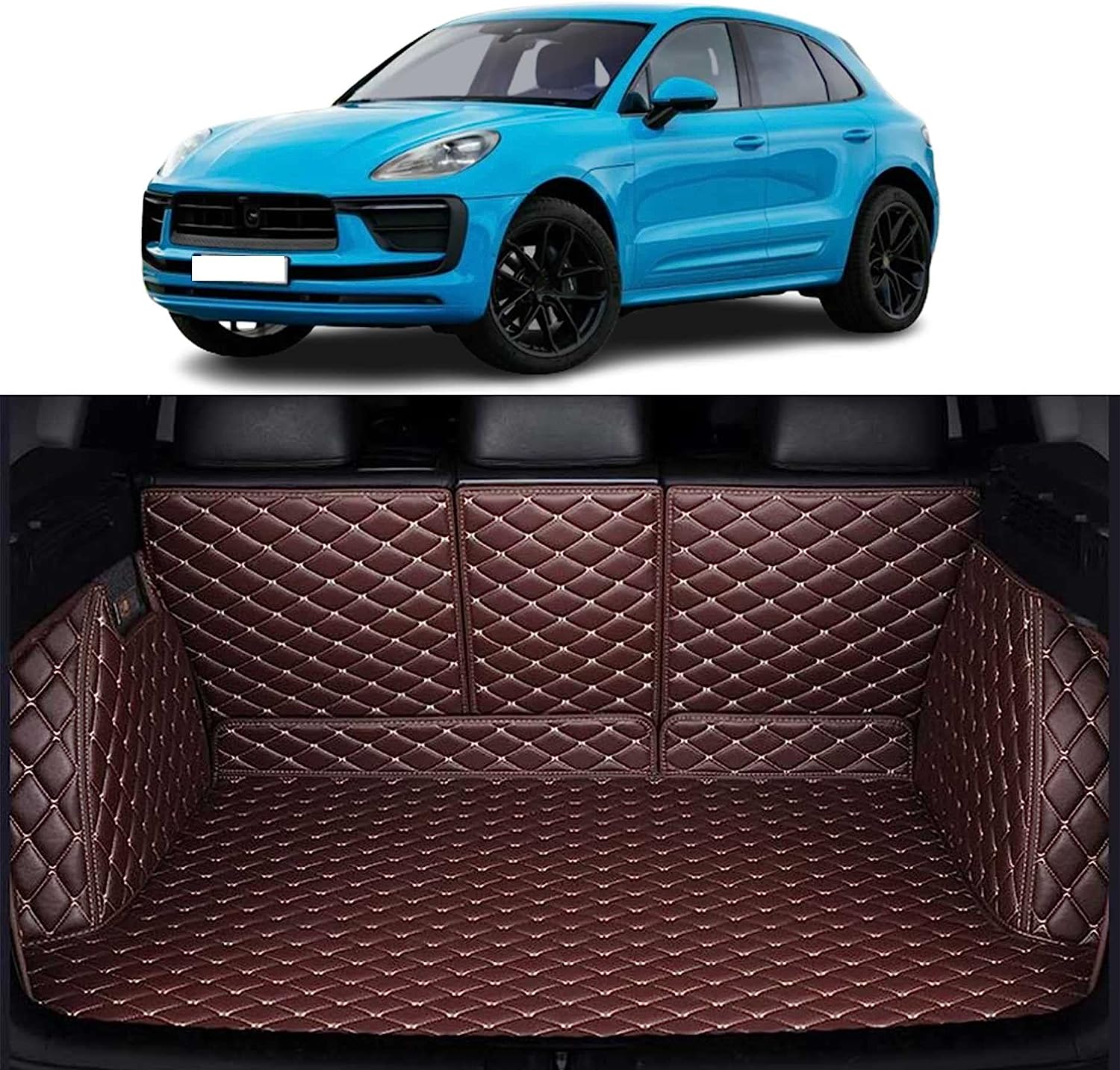 カスタム 車のトランクマット ポルシェ マカン2014-2022に適用 3Dフル