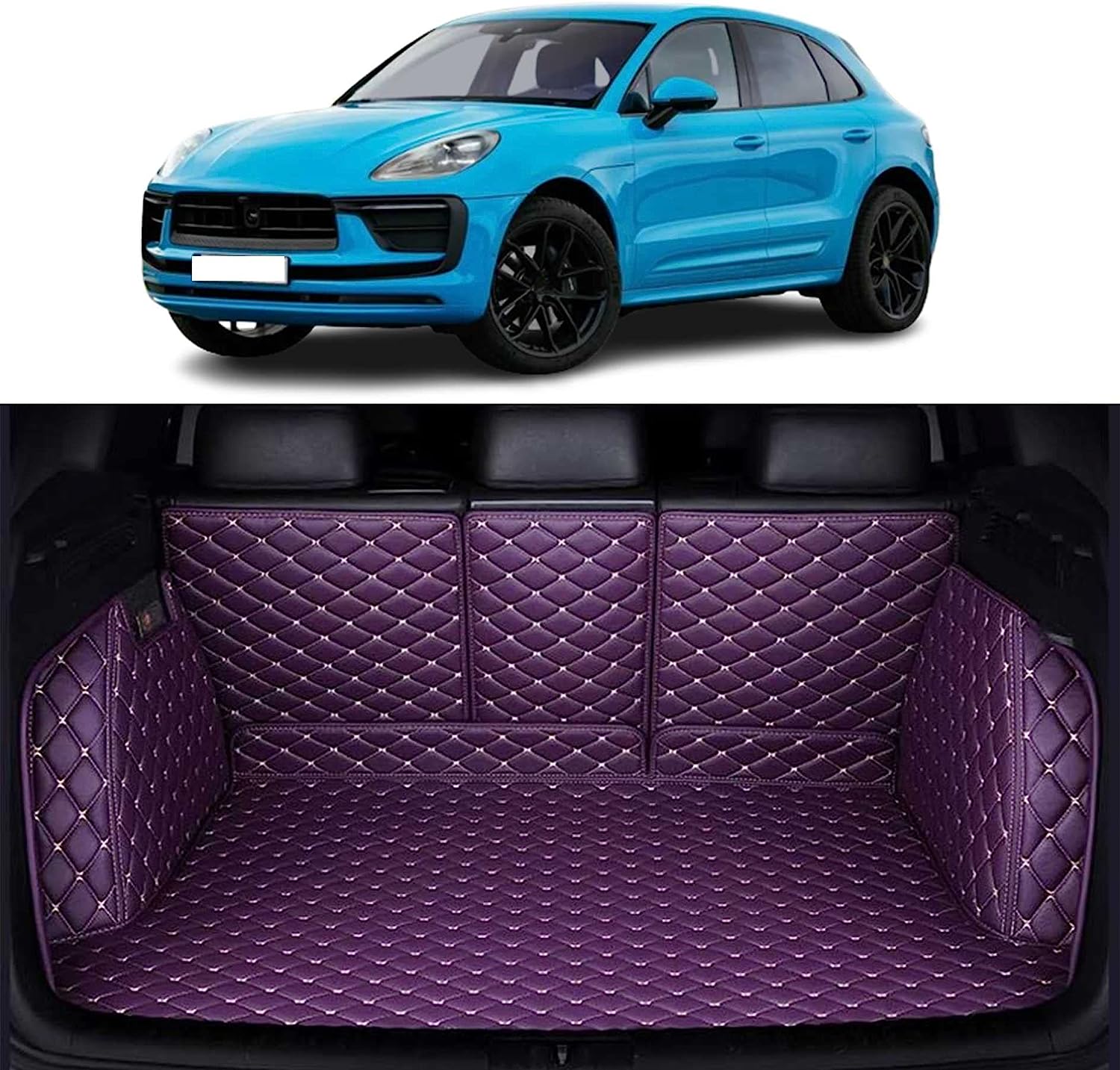 カスタム 車のトランクマット ポルシェ マカン2014-2022に適用 3Dフル