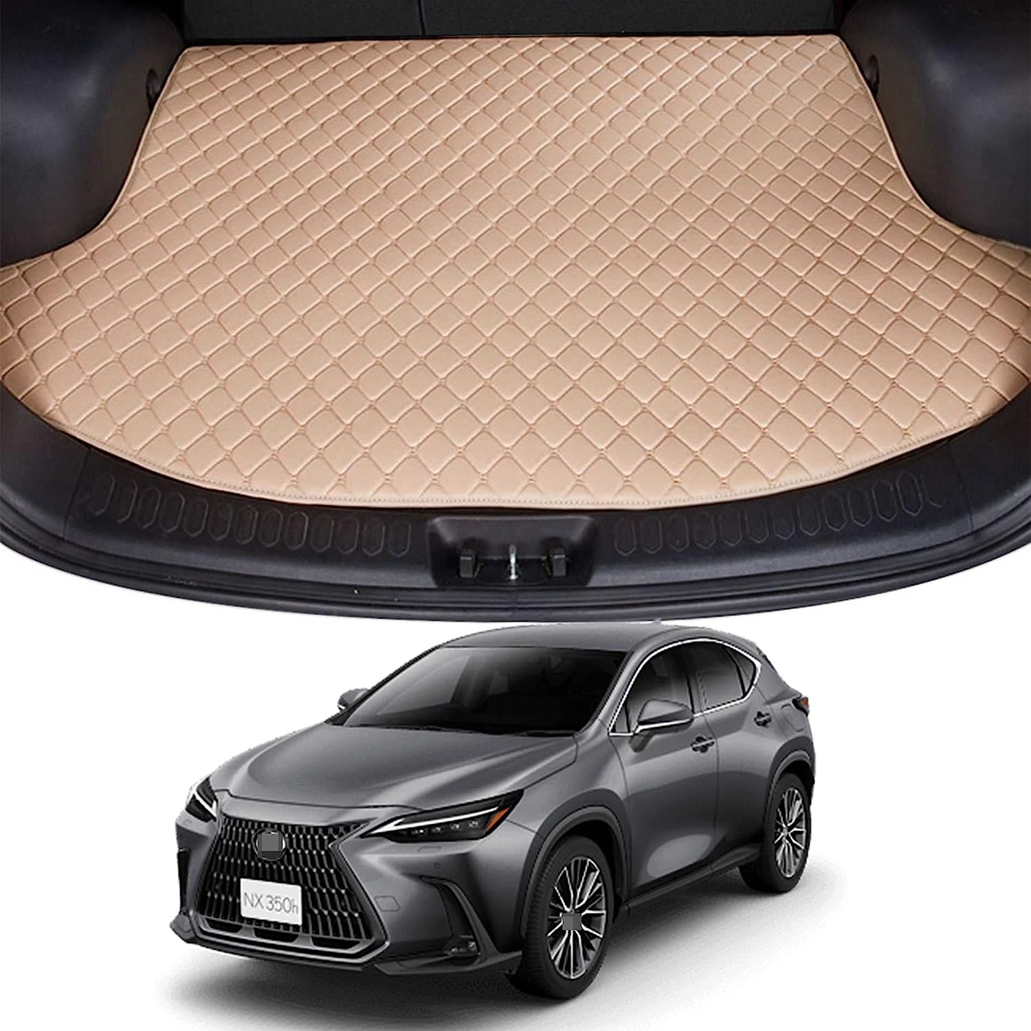 レクサス NX250 NX350 NX350h NX450h+ 2022年〜up」専用トランクマット