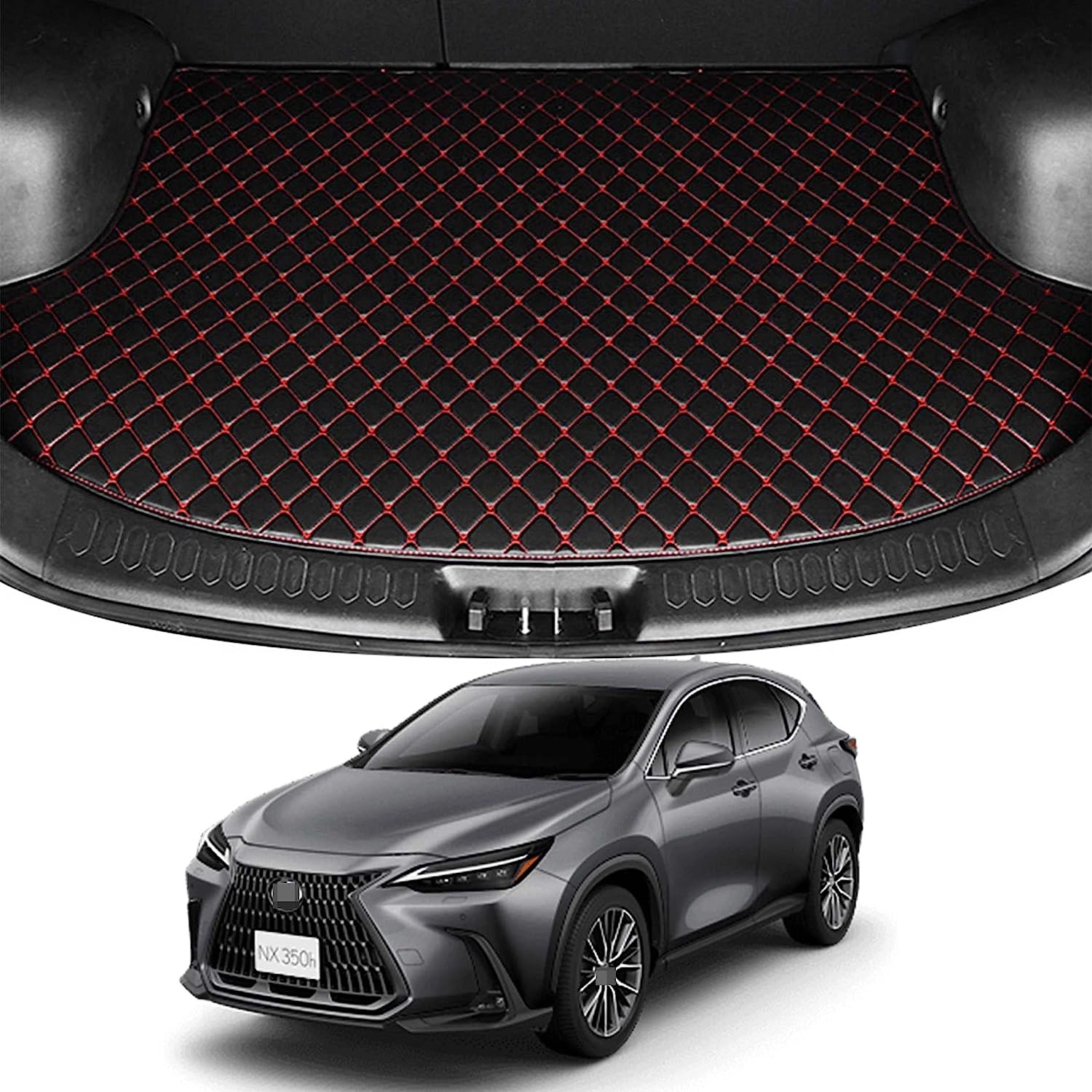 Lexus トランクマット 黒 レクサス NX250 NX350 NX350h NX450h+ 2022年〜up」専用トランクマット