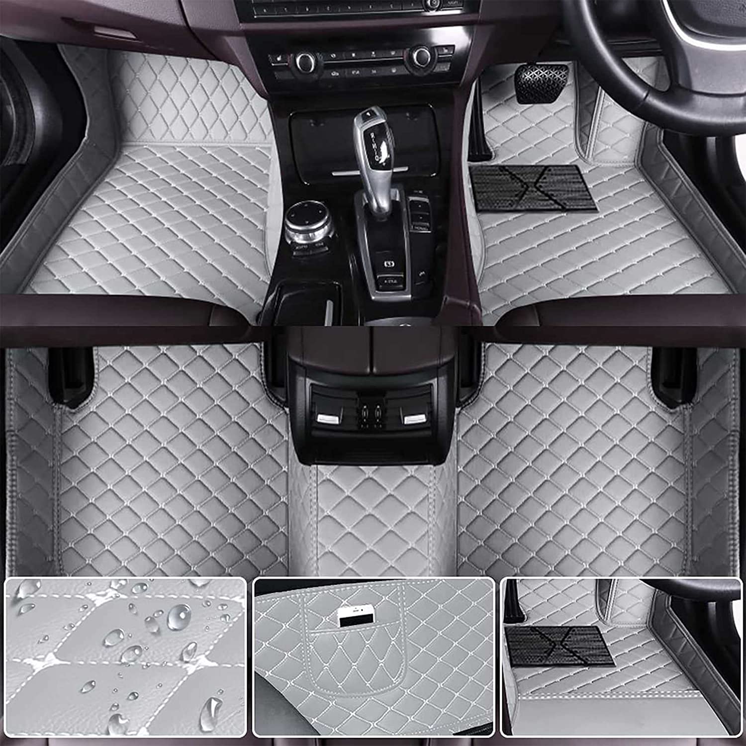適用 ホンダ 新型 ヴェゼル RV系 フロアマット VEZEL RV系 カスタム車のフロアマット 車種専用 フロアマット XPE素材 立体フロアマット 防水仕様 耐汚れ 耐摩擦 |  | 01