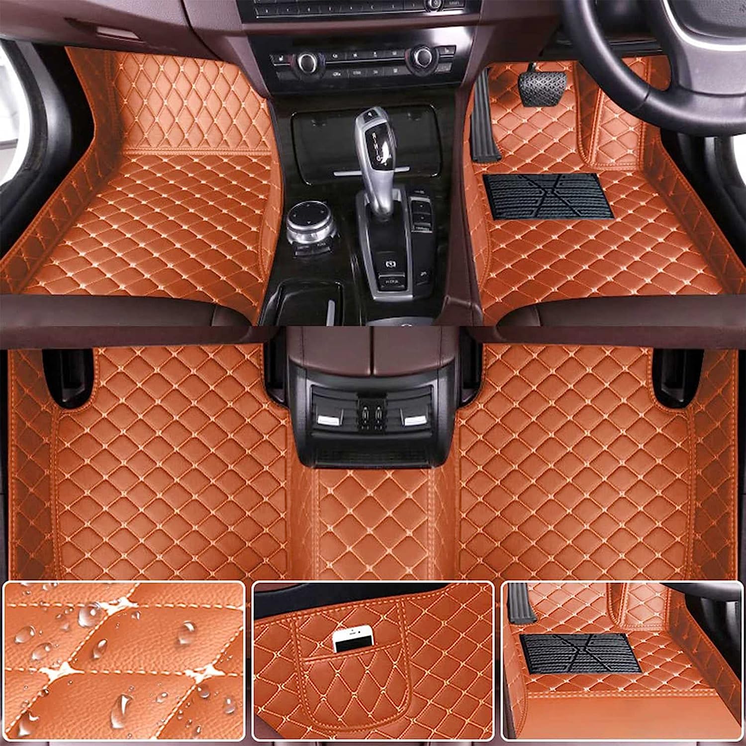 適用 ホンダ 新型 ヴェゼル RV系 フロアマット VEZEL RV系 カスタム車のフロアマット 車種専用 フロアマット XPE素材 立体フロアマット 防水仕様 耐汚れ 耐摩擦 |  | 05