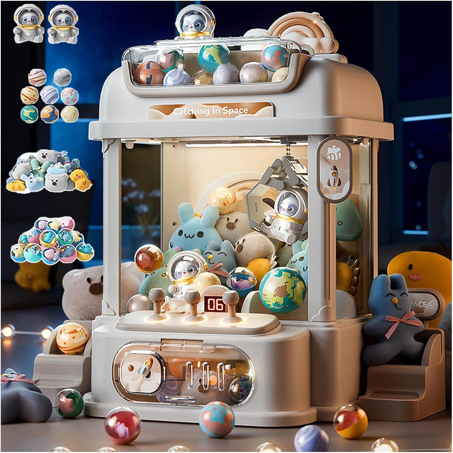 ユーフォーキャッチャー、クレーンゲーム 家庭用【リモート操作
