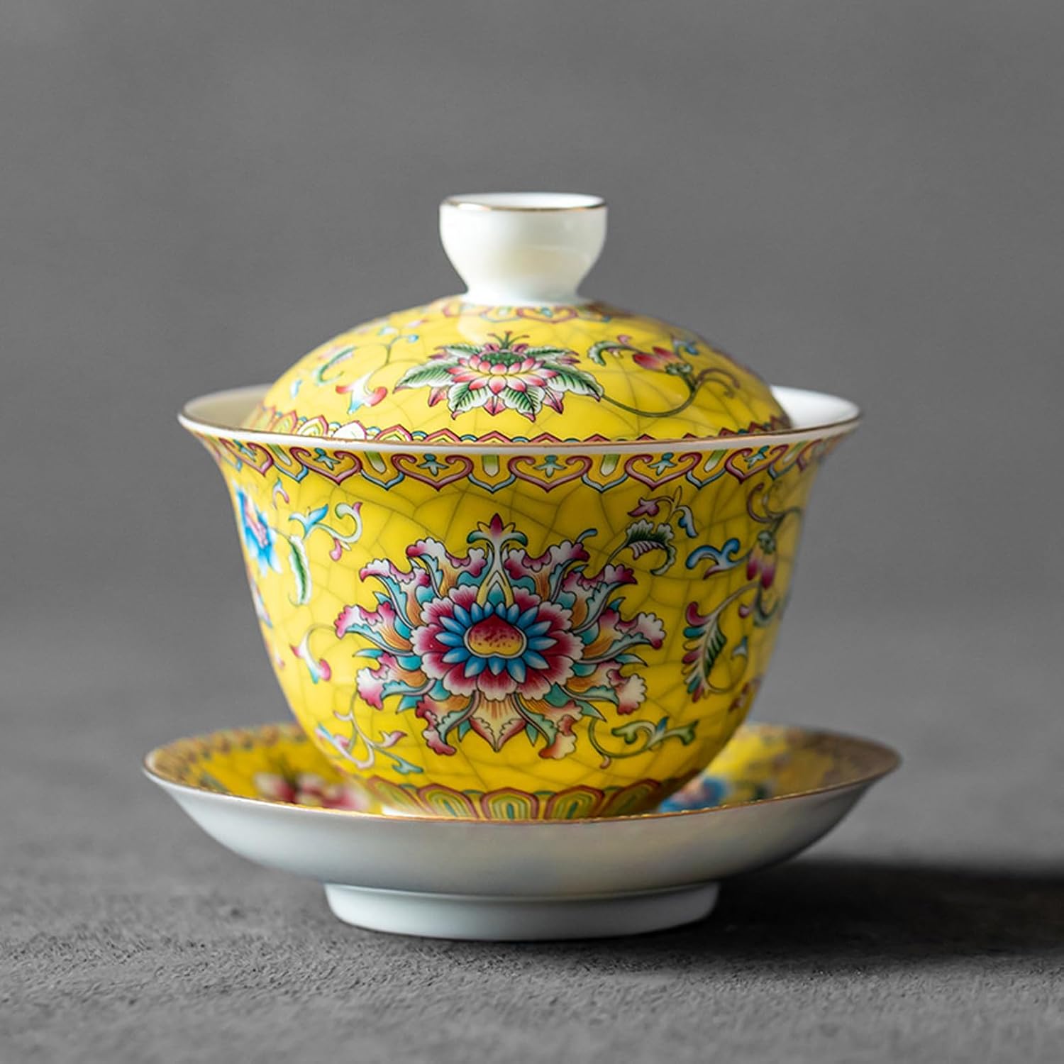 中国風 伝統的なデザイン 茶碗 陶器
