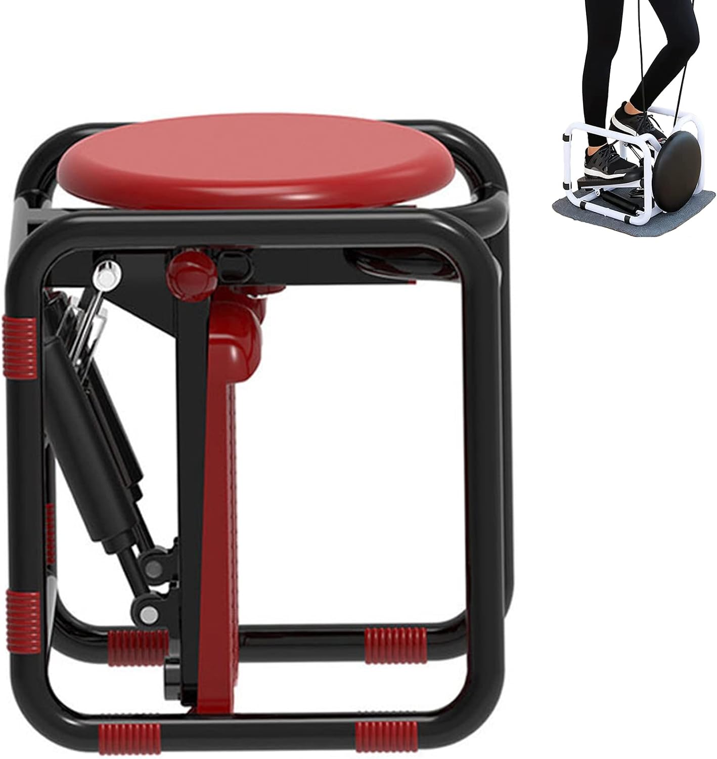 エクササイズステッパー 赤 Amazon | 2 in 1 エクササイズ